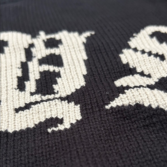 Key Street Black Crewneck Sweater with Bold Lettering, Size Small, NWT - Picture 7 of 12